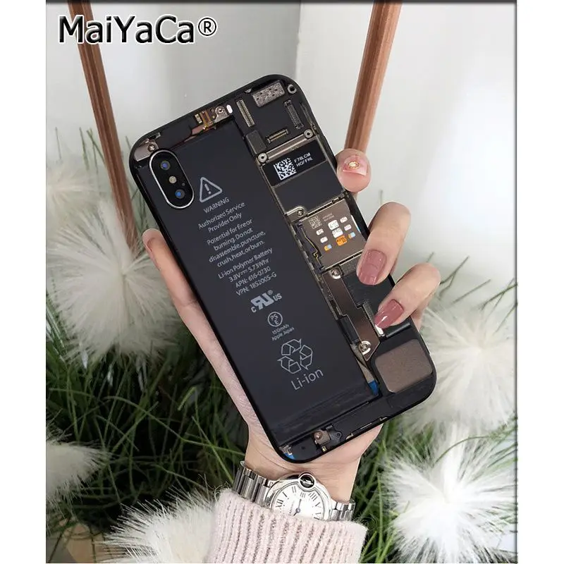 MaiYaCa Inside electronics очень крутой для Apple iphone cutaway Coque чехол для телефона iphone 11 pro 8 7 66S Plus X XS MAX 5s SE XR