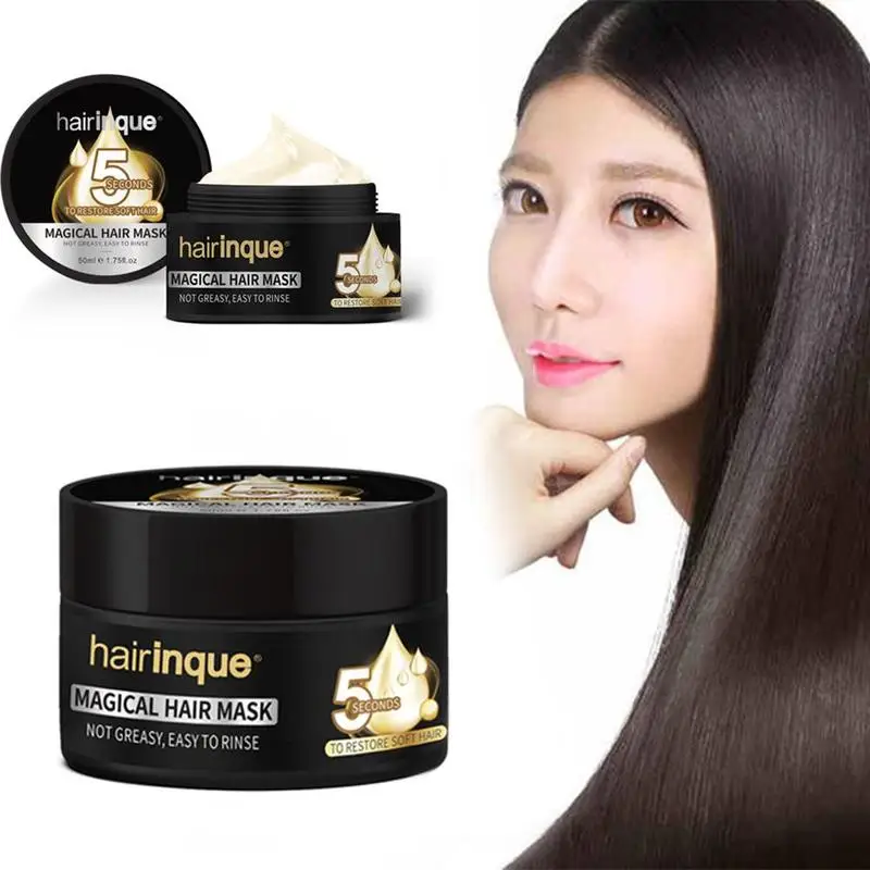 Hairinque волшебное лечение волос 5 Segundos маска для волос увлажняющая питательная Hairinque 5 секунд ремонт волос мягкая маска для волос
