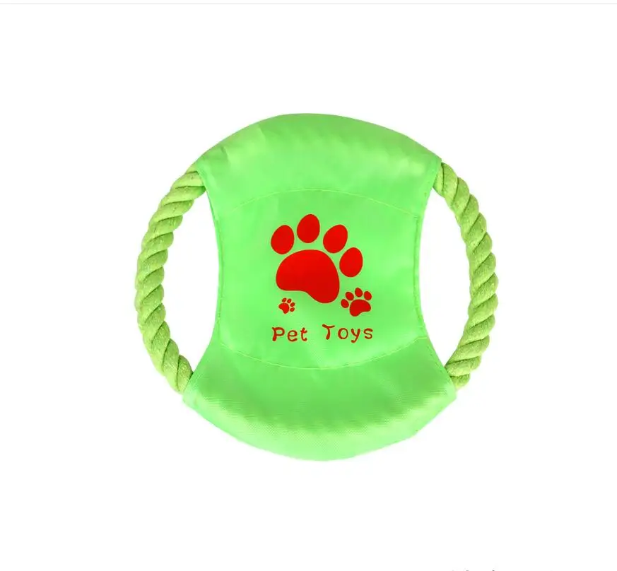 

Pet flying discs Toys Dog chew Toy Dog Rope Toys Durable Cotton Chew Toys Training Teething Toys for Small to Medium Puppy