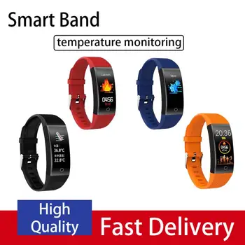 

Men Smart Wristband Color Screen Smart Band IP67 Waterproof Blood Pressure Heart Rate Activity Fitness Smart Bracelet Smartband
