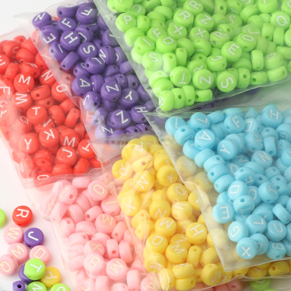 Acquista 20 perline sfuse con lettera luminosa da 10 mm, squisite abbronzanti fai da te per la creazione di gioielli, bracciali, collane in Italia a partire da 0.82
