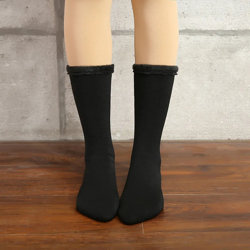 Теплые женские носки; утепленные теплые шерстяные кашемировые зимние носки; унисекс; Гольфы; сапоги; носки-тапочки из мериносовой шерсти; Лыжные носки; длинные носки