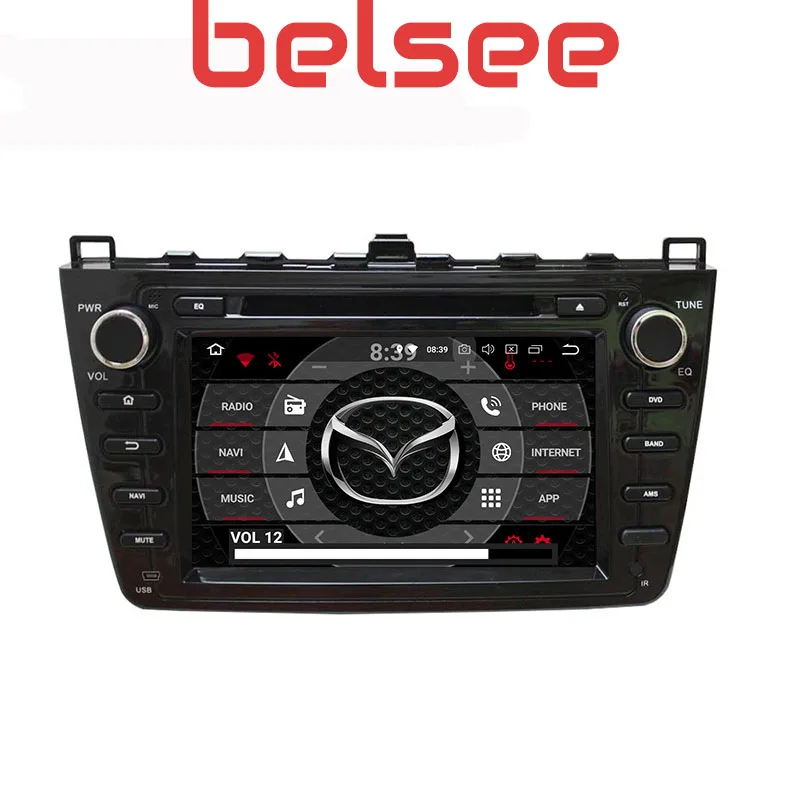Belsee 8\ Touch Screen Android 9.0 Head Unit Car Radio GPS Navigation multimedia for Mazda 6 Rui wing 2008 2009 2010 2011 2012 Belsee 8\ Touch Screen Android 9.0 Head Unit Car Radio GPS Navigation multimedia for Mazda 6 Rui wing 2008 2009 2010 2011 2012