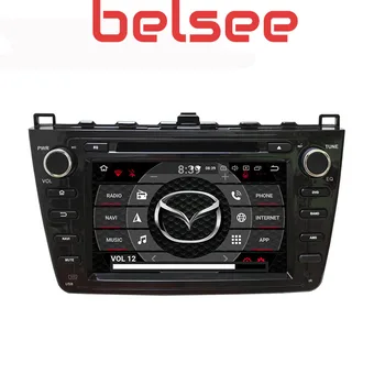 

Belsee 8" Touch Screen Android 9.0 Head Unit Car Radio GPS Navigation multimedia for Mazda 6 Rui wing 2008 2009 2010 2011 2012