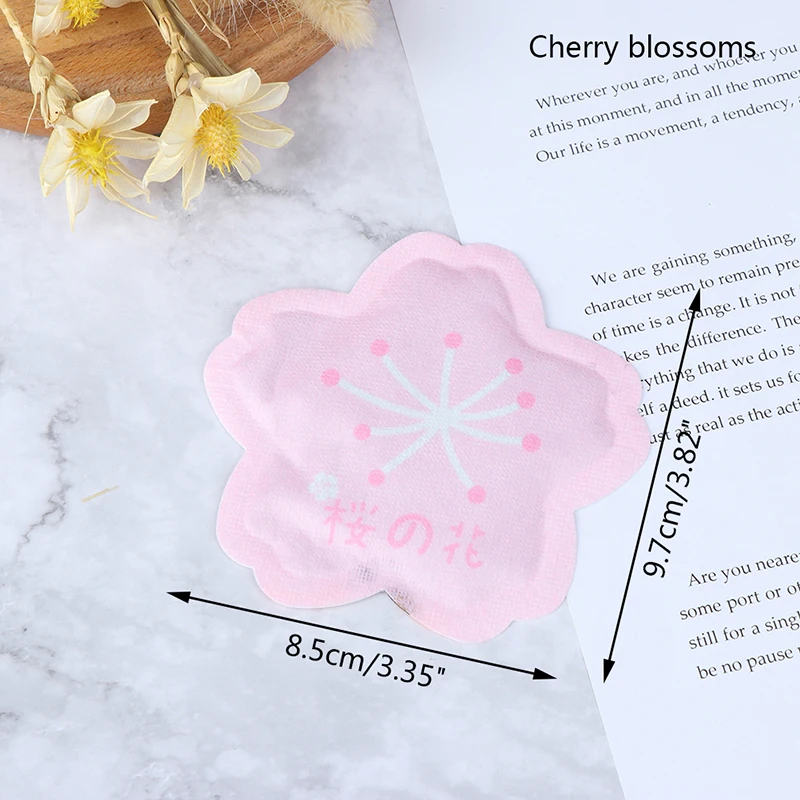 Cherry blossoms Долговечные термопластыри с активированным углем для зимнего потепления, одноразовые Мультяшные теплые пластыри, сохраняющие тепло тела, наклейка с сокровищами - Цвет: Cherry blossoms