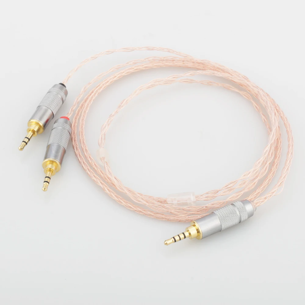 Audiocrast 8Cores 6N OCC Copper 2 5MM TRRS Balanced Plug Headphone Upgraded cable for SUNDARA he400i he400s HE560