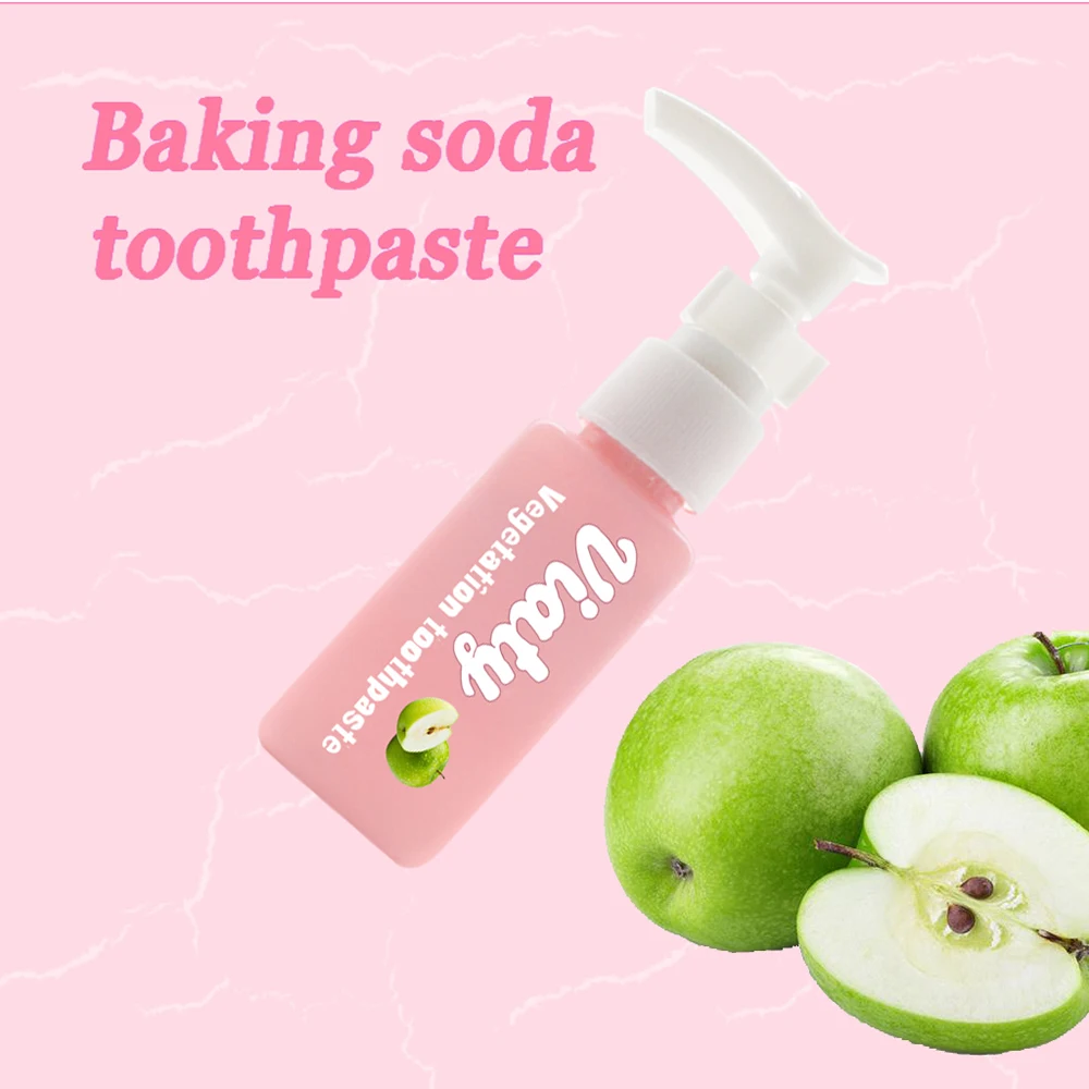 Teeth Cleaning Oral Care Baking Soda Fruit Flavor Toothpaste Vegetation Toothpaste