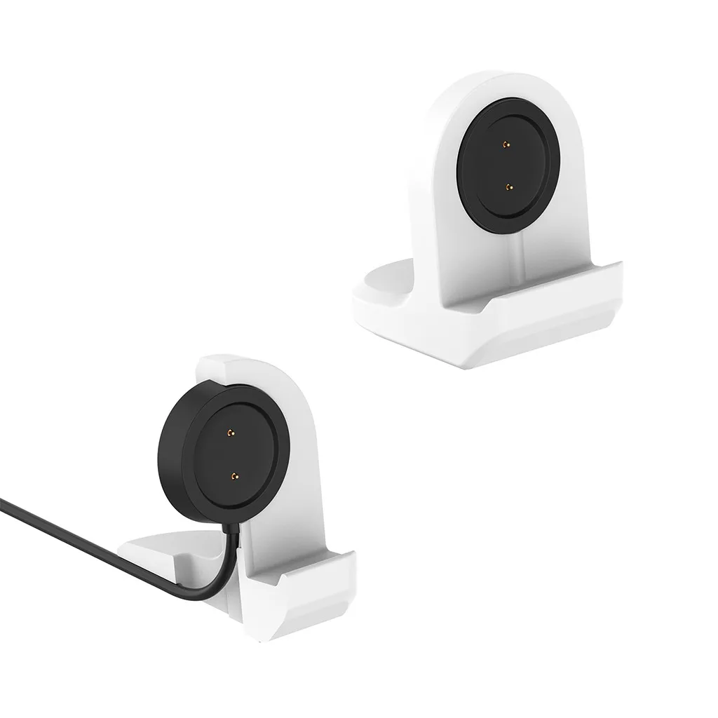 Ouhaobin силиконовый зарядная подставка держатель док-станция для Xiaomi Amazfit GTR/GTS зарядное устройство держатель кабеля 1031#2