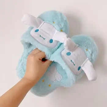 Cinnamoroll Melody Pompompurin Hello Kitty Plush Slippers 2