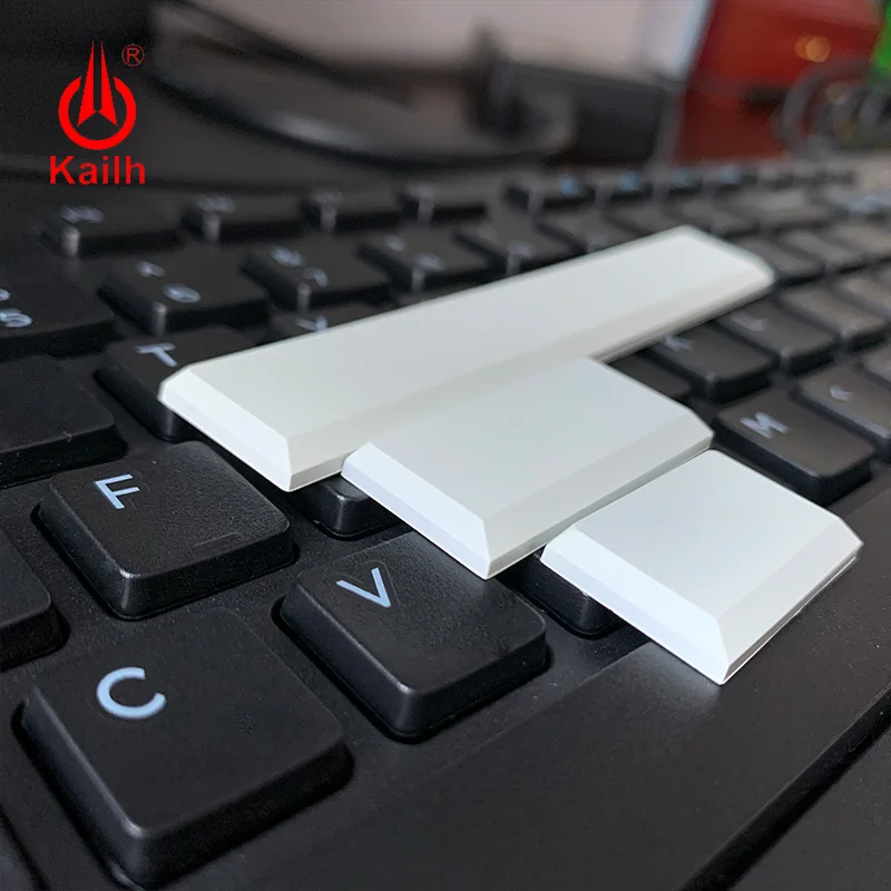 Kailh низкий профиль колпачки Белый Черный Цвет механическая клавиатура