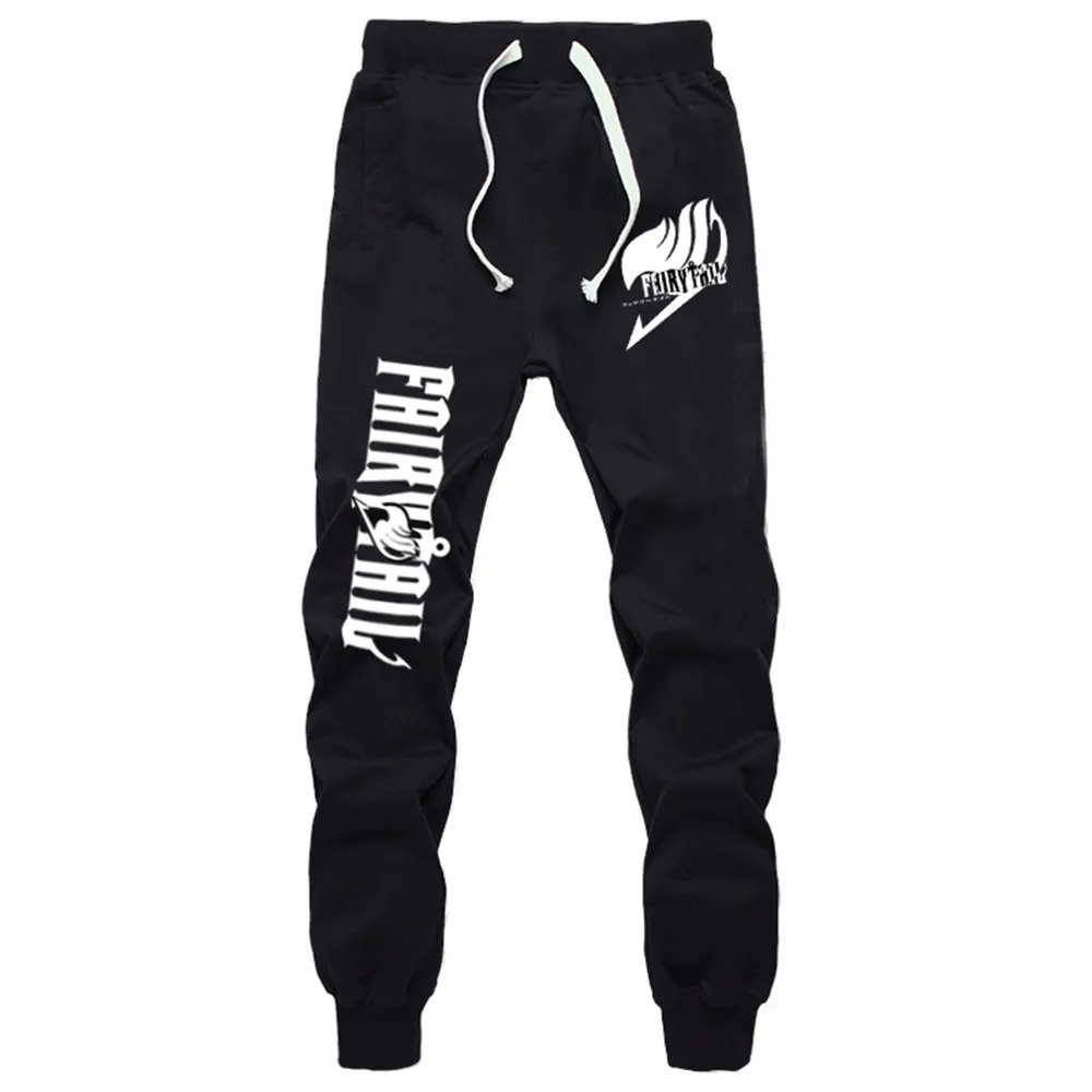 

cosplay New Sports Sweat Pants Straight Pants Anime Dragon Ball Naruto ONE PIECE Fairy Tail Sweatpants Jogging Long Pants