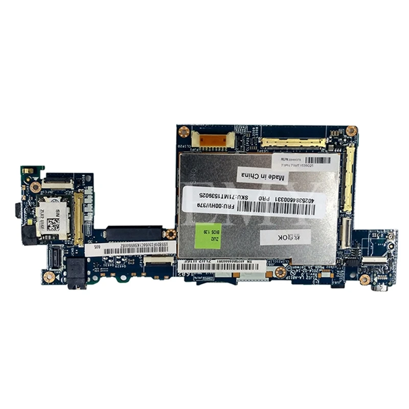 FRU 00HW397 ZIJI2 LA-A811P для lenovo ThinkPad 10 ThinkPad10 Материнская плата ноутбука W8P Тесты ок W 4GB-RAM 128G-SSD
