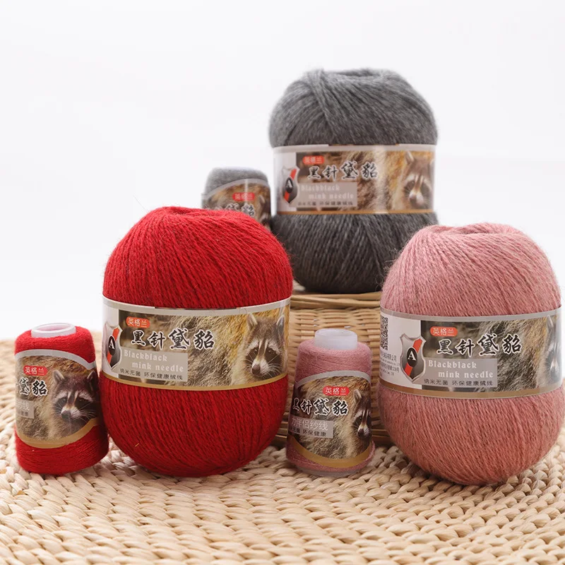 Шерстяной шарф ручной работы из шерсти норки и кашемира | Дом сад