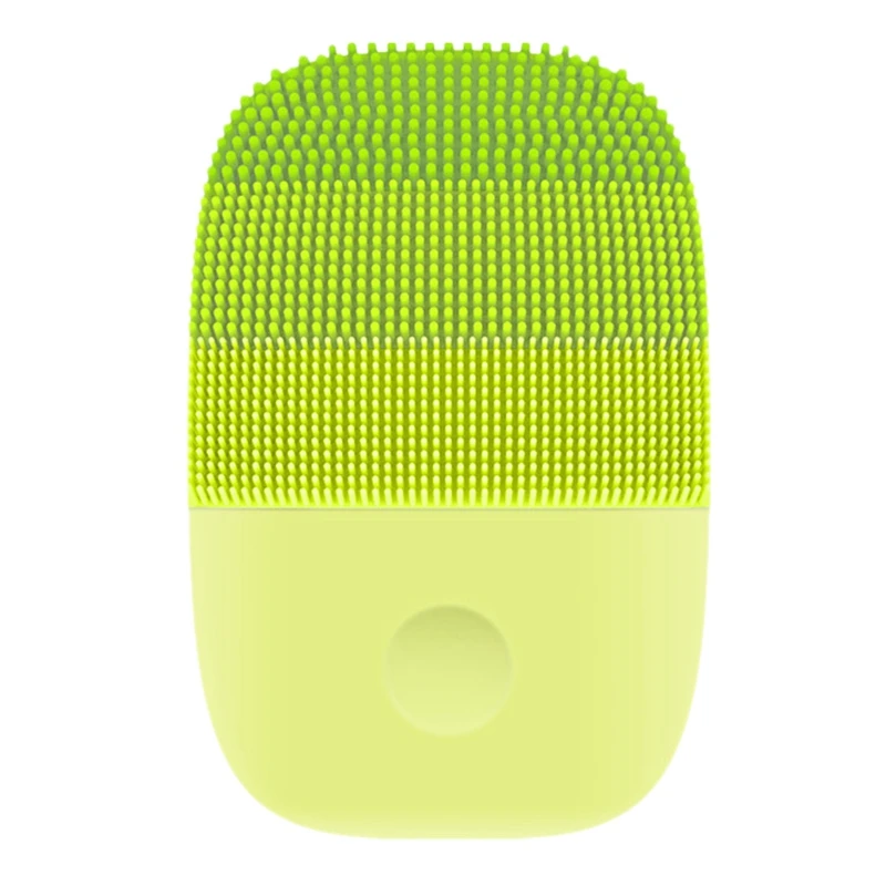 Light Green Cleansing Instrument Deep Cleanse Sonic Acne Clean Exfoliating Beauty Facial Face Skin Care Electric Massager - Цвет: Light Green