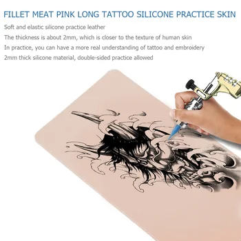 

Eyebrow Makeup Tattoo Practice Skin with Sufficient Durability and Ruggedness Cosmetic Tattoo Permanent Silicone Sheet