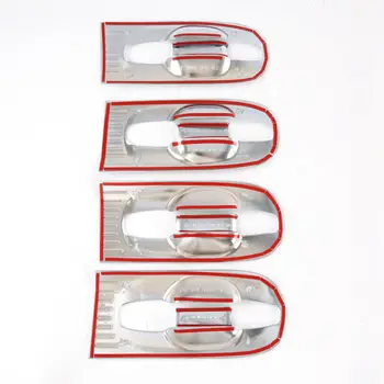 

For Toyota Sienna 2011-2019 Handle Bowl Cover 4Pcs ABS Car Auto Door Trim
