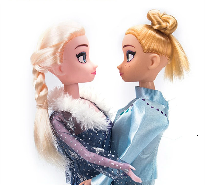30 см ледяная Кукла Эльза Анна Boneca с красивой одеждой Снежная королева Высокое качество Замороженные игрушки принцесса Анна и Эльза для девочек подарок