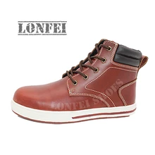 Красная Противоударная Нескользящая защитная обувь со стальным носком для мужчин и женщин; Рабочая обувь для защиты труда; Уличная обувь