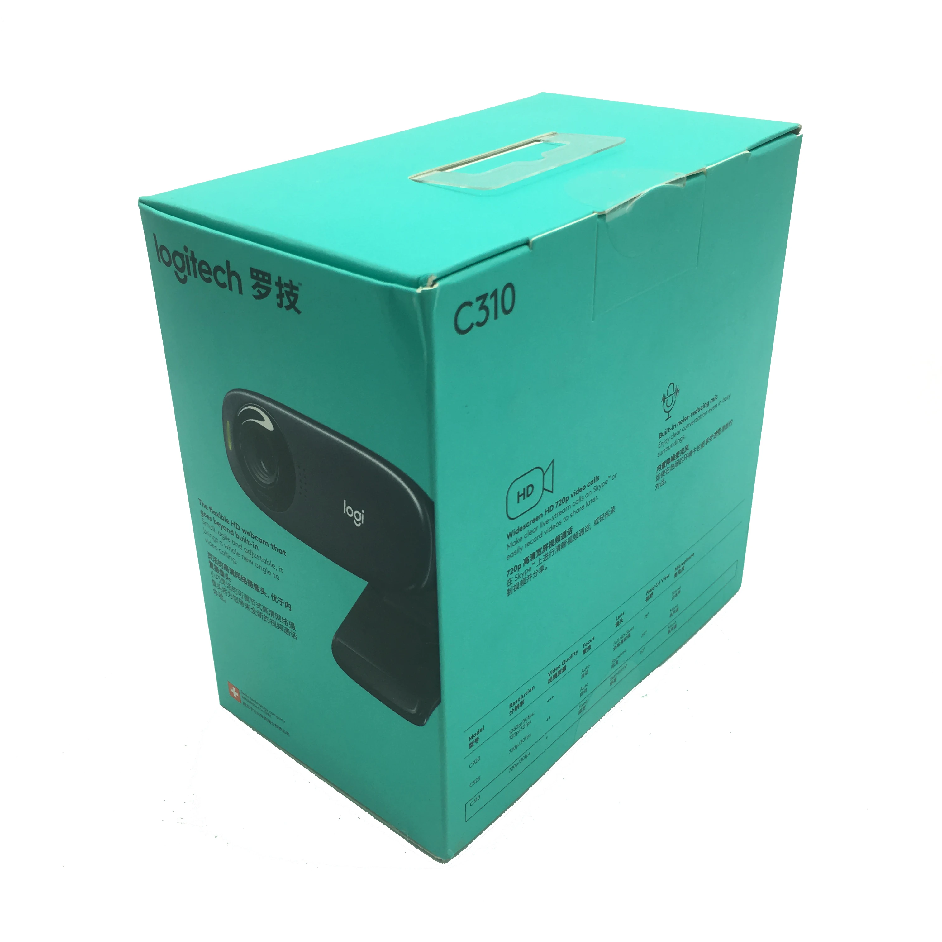 Оригинальная веб-камера logitech C310 высокой четкости, веб-камера, игровая камера