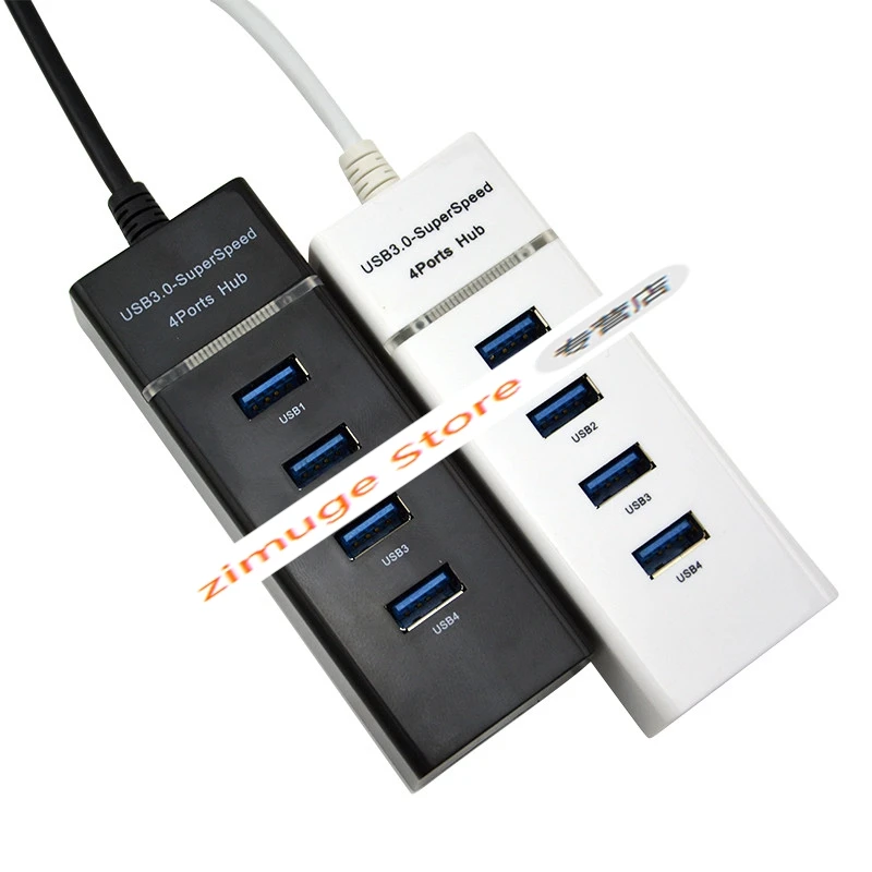 4 порта USB 3,0 концентратор высокая скорость для компьютера ноутбук ПК Mac для MacBook WIN 7 8 USB концентратор компьютерные аксессуары