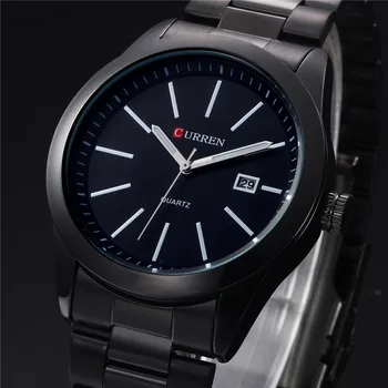 

Fashion Brand CURREN Men Watch Analog Military Quartz Male Clock Classic Business Date Wristwatch Full Steel Reloj Hombre