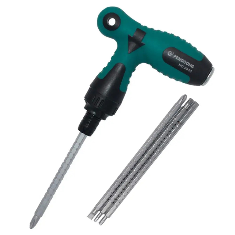 

Magnetic Ratchet Screwdriver Bit with 3/17Pcs Steel Rods Wrench Precision Screw Driver Set Repair Hand Tools HRC59-61