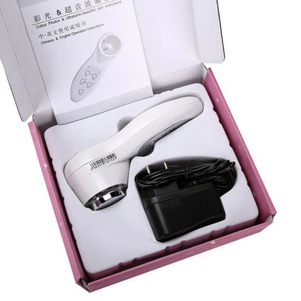 

7 Color Light Ultrasonic Beauty Instrument Skin Rejuvenation Instrument Facial Cleaning Instrument Led Beauty Instrument