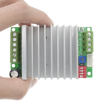 

Single Axis TB6600 4.5A DC 12-45V Two Phase Hybrid Stepper Motor Driver Controller Module