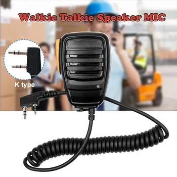 

Original for Baofeng Radio Speaker Mic Microphone PTT for Portable Two Way Radio Walkie Talkie UV-5R UV-5RE UV-5RA Plus UV-6R