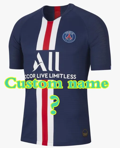 19 20 Maillots de foot PSG Футбольная Футболка camisetas MBAPPE MARQUINHOS GANA SARABIA DI MARIA DRAXLER футбольные рубашки - Цвет: shirt6