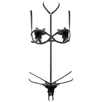 

Temperament and interest clothing Sexy accessories exquisite hand-embroidered lace garter ladies sexy lingerie