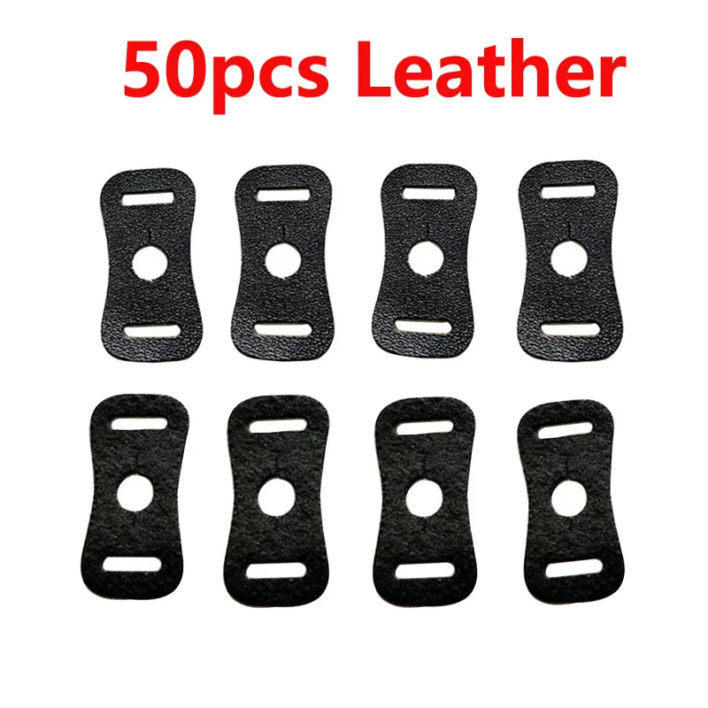 A 50 leather 50-100 шт Защитный кожаный чехол для камеры треугольник Сплит кольцо крюк для Fujifilm Canon Nikon sony Olympus Pentax DSLR камеры - Цвет: A 50 leather