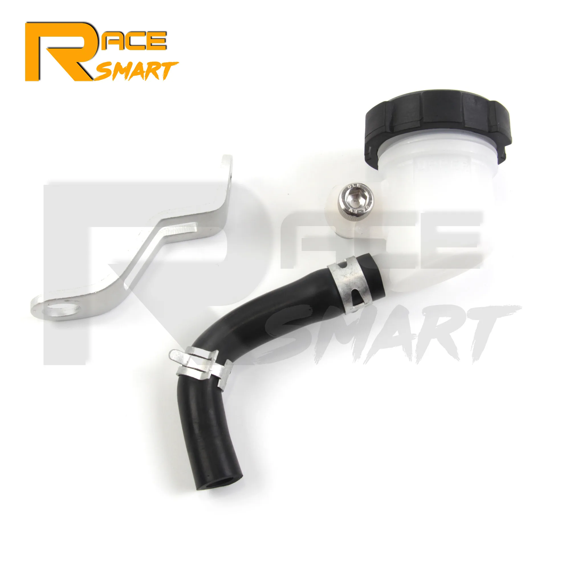 AdeLin Motorcycle Plastic Brake Clutch Master Cylinder Fluid Reservoir Tank Oil Cup Universal For HONDA YAMAHA KAWASAKI SUZUKI