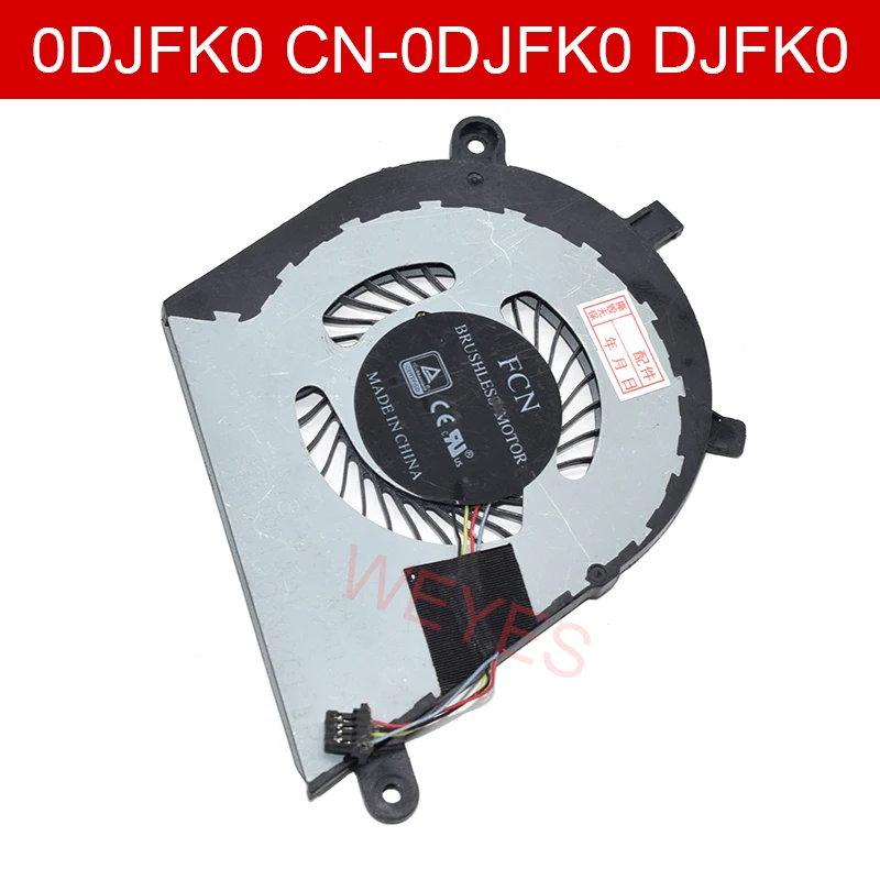 0DJFK0 CN-0DJFK0 DJFK0 для DELL Inspiron 13MF INS 7373 7370 7380 5505T 5705T Вентилятор охлаждения процессора