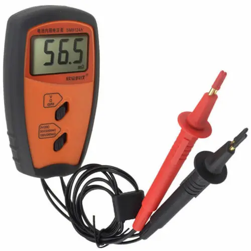 Battery Resistance Voltmeter Internal Impedance Meter LCD Rechargeable SM8124A | Компьютеры и офис
