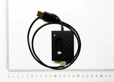 MBUS к USB Главный модуль, предназначенный для отладки оборудования MBUS, не требуется источник питания - Цвет: Серебристый