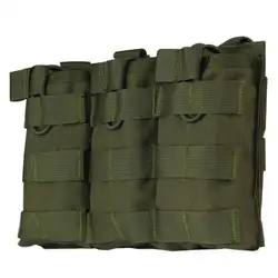 Открытый модуль для снаряжения Топ Тройная журнальная сумка FAST AK AR M4 FAMAS Mag Pouch страйкбол военный Пейнтбол оборудование OutdoorY