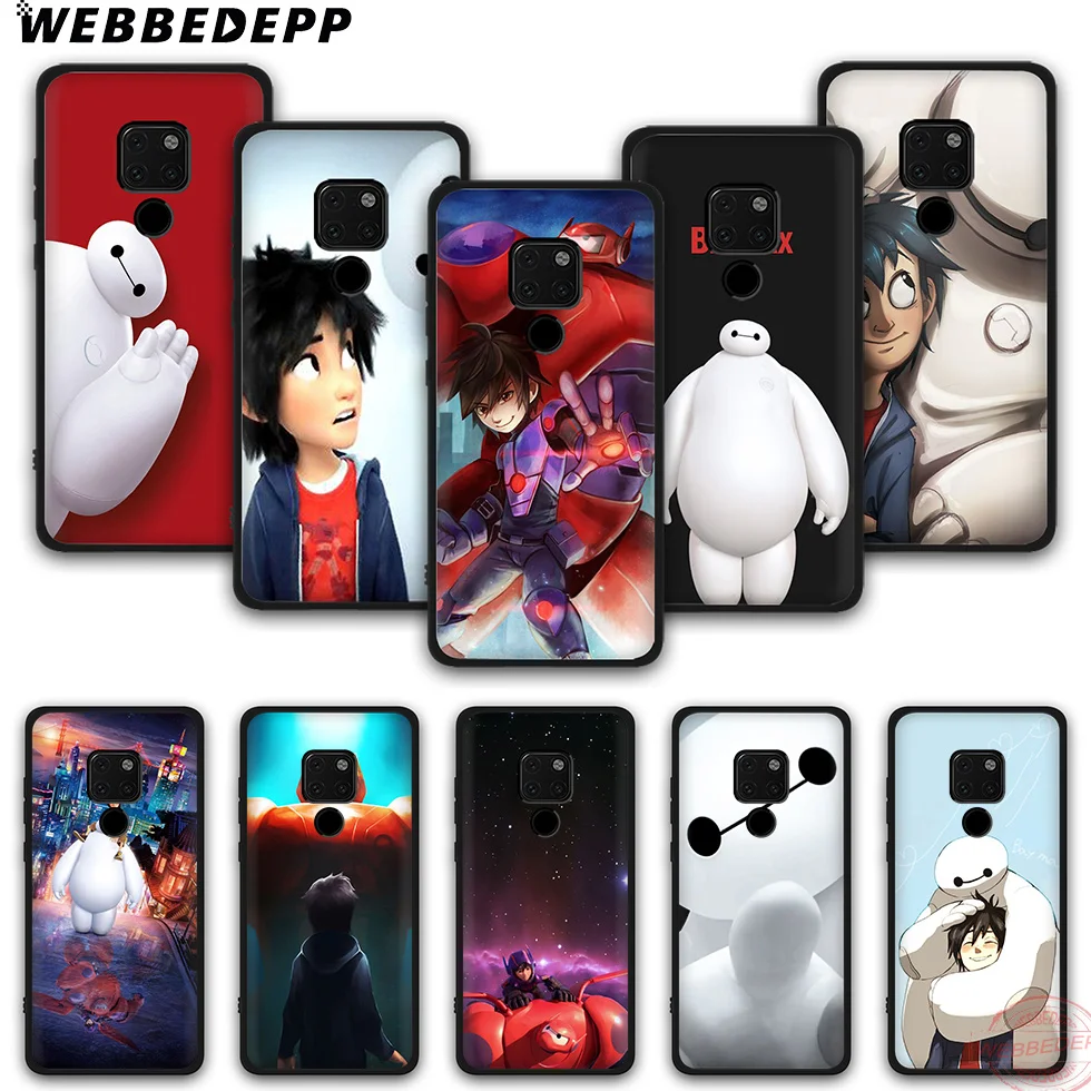 WEBBEDEPP Baymax i love you TPU Phone Case for Mate 10 20 30 Pro Lite Nova 2i 3i 3 4 5i 2 5 |