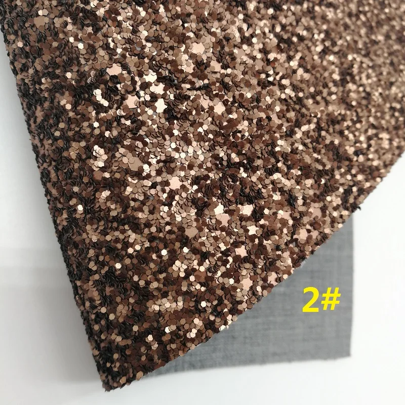 Коричневая блестящая ткань, металлическая змеиная искусственная кожа листы для банта А4 21x29 см мерцание Ming XM691