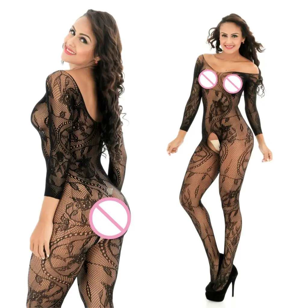 Соблазнительные цельные чулки нижнее белье соблазнительный костюм Колготки с