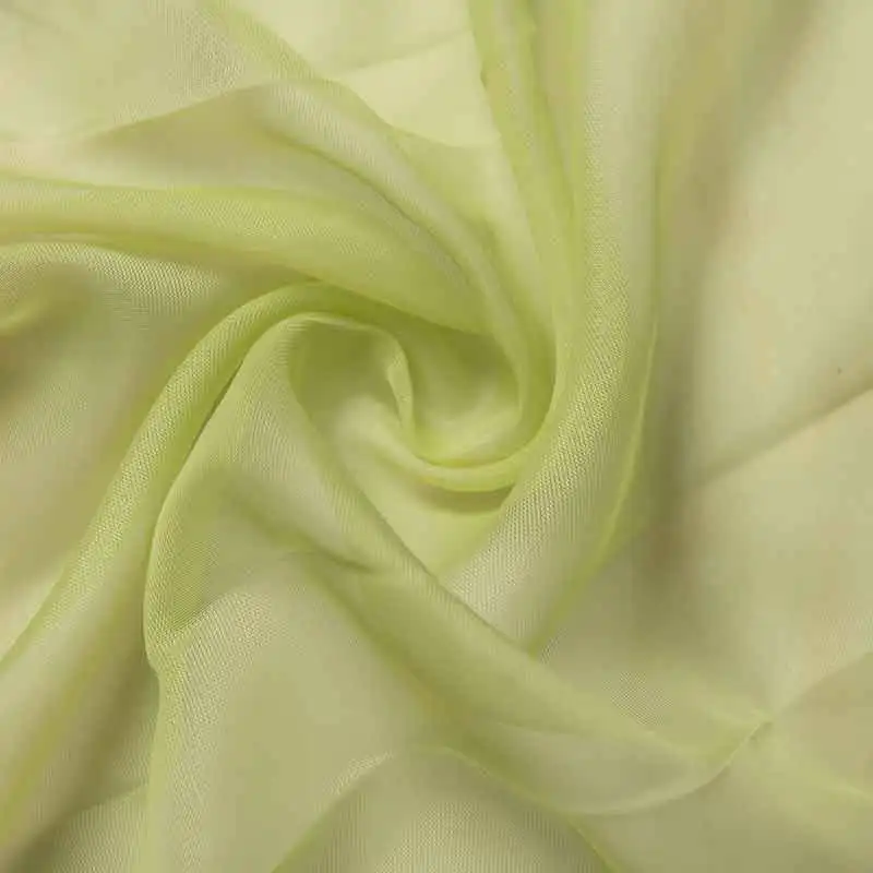 fruit green Однотонный тюль, занавески, европейский стиль, занавеска для окна, занавеска для гостиной, спальни, прозрачная вуаль, декор домашнего окна - Цвет: fruit green
