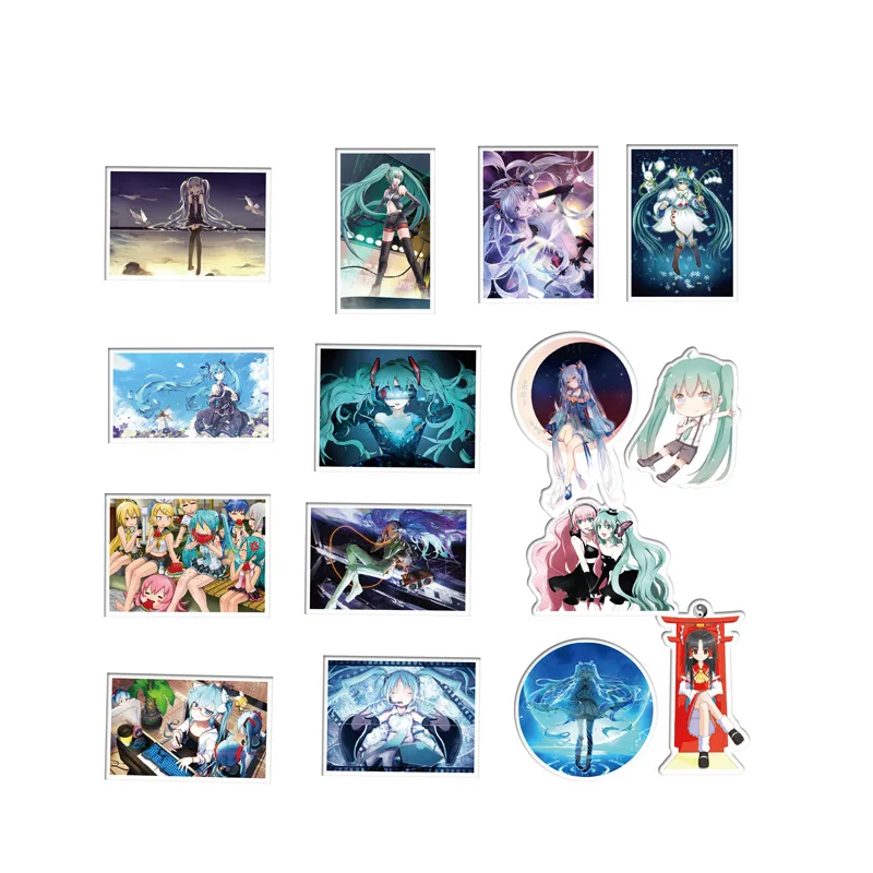 100 шт аниме hatsune future стикер водонепроницаемый ПВХ чемодан велосипед гитара ноутбук Macbook скейтборды Luggag наклейки на холодильник