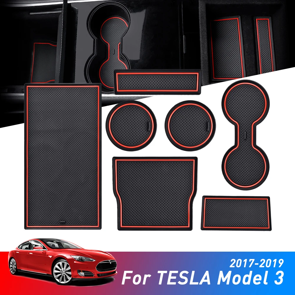 Автомобильные аксессуары для Tesla Model 3 2017 2018 2019 2020 автомобильная Нескользящая