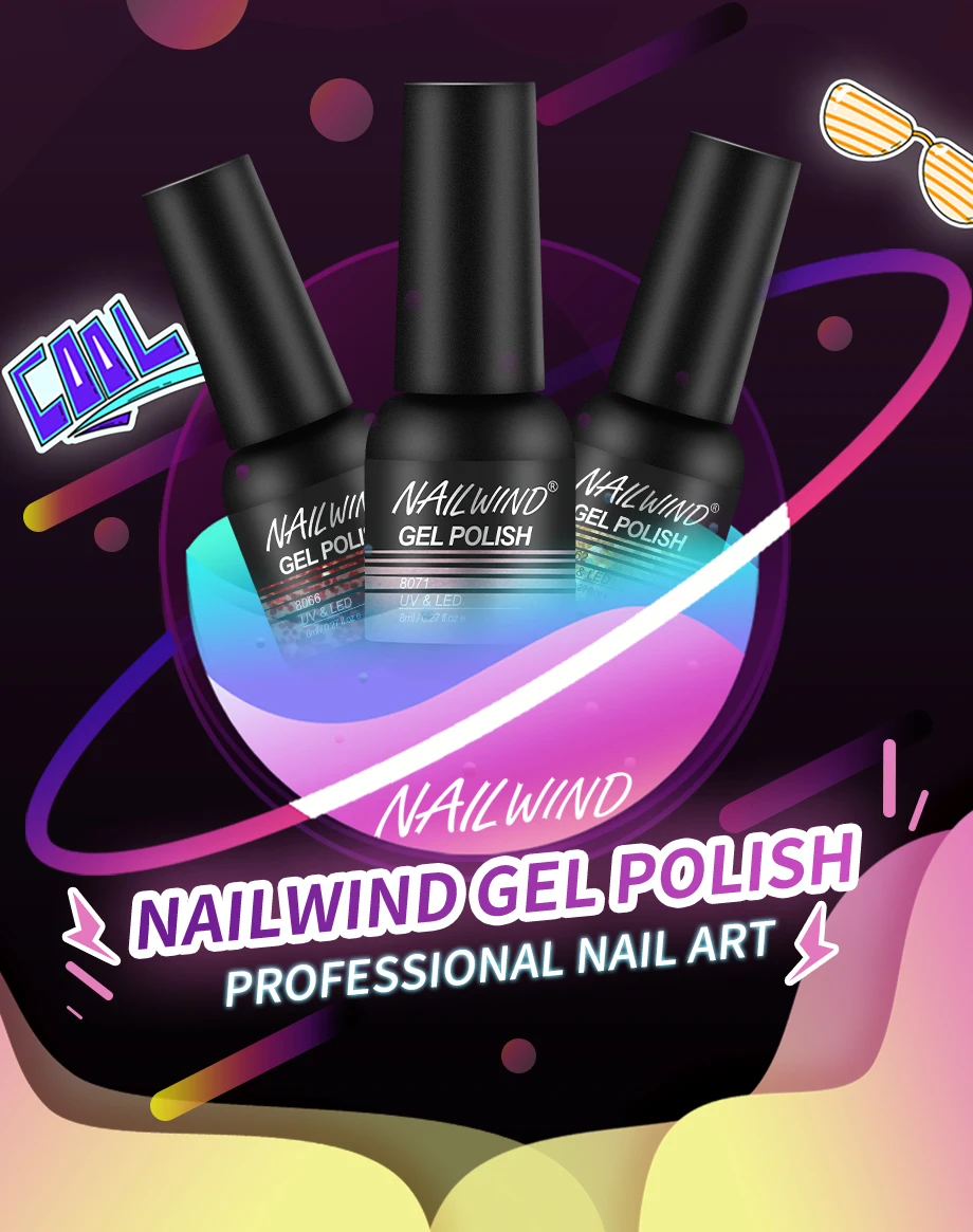 Nailwind Gel Nail Polish 8ml Semi Permanent Varnish Nail Art All for Manicure Need UV LED lamp Base Top coat Nails Gel Polish Nailwind Gel Nail Polish 8ml Semi Permanent Varnish Nail Art All for Manicure Need UV LED lamp Base Top coat Nails Gel Polish