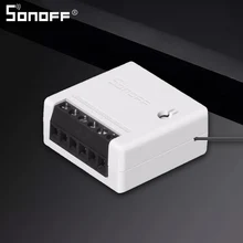 SONOFF Mini DIY Two Way Smart Switch Small Body Wifi Automation Voice Remote Control Wifi Switch Work With Alexa Google Home