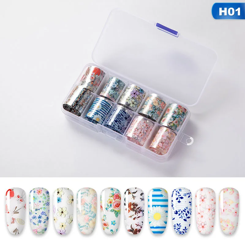01 Комплект гель-лаков для ногтей Need Tranfer sticker для маникюра Nail Art Set гель лак основа верхнее покрытие Лаки - Цвет: 01