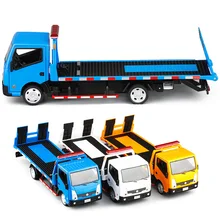Лидер продаж, 3 цвета, 1:32 весы, прицеп, автомобиль, грузовик, игрушечные модели тракторов, платформа, сплав, прицеп, детские игрушки с коробкой V223