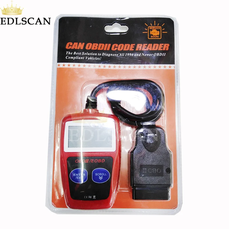 EDLSCAN OBDII диагностический сканер MS309 МОЖЕТ OBDII EOBD код считыватель MS309