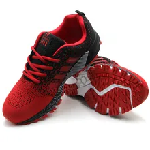 Дешевые мужские спортивные кроссовки, обувь, дышащие мужские кроссовки для бега, красные легкие кроссовки, Женская Удобная спортивная обувь