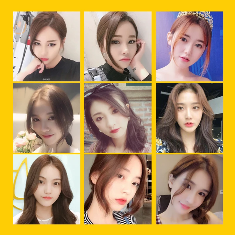 MUMUPI бразильские волосы Remy синтетические для наращивания на клипсе 25 30 см средняя